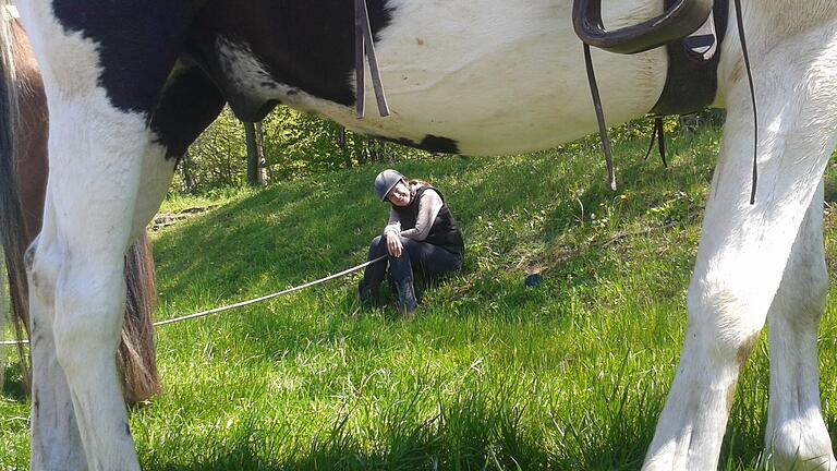 Mensch und Pferd haben auch aus dem ungewöhnlichsten Blickwinkel eine besondere Verbindung.