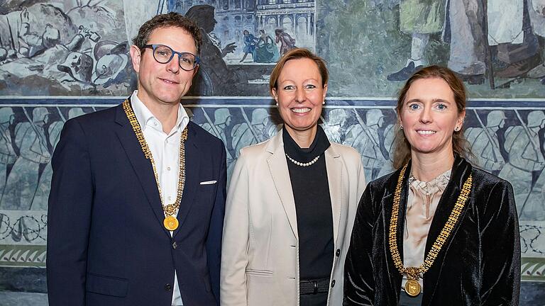 Martin Heilig, Eva von Vietinghoff-Scheel und Judith Roth-Jörg (von links) haben ihre Kandidatur als Würzburger OB angekündigt. Martin Heilig, Eva von Vietinghoff-Scheel und Judith Roth-Jörg (von links) haben ihre Kandidatur als Würzburger OB angekündigt. 