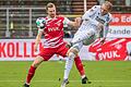Philipp Hofmann (rechts, gegen Lars Dietz) ist der Zielspieler vom Karlsruher SC.&nbsp;