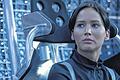 Sie thront über allen: Jennifer Lawrence als Katniss in &bdquo;Tribute von Panem 2 &ndash; Catching Fire&ldquo;.