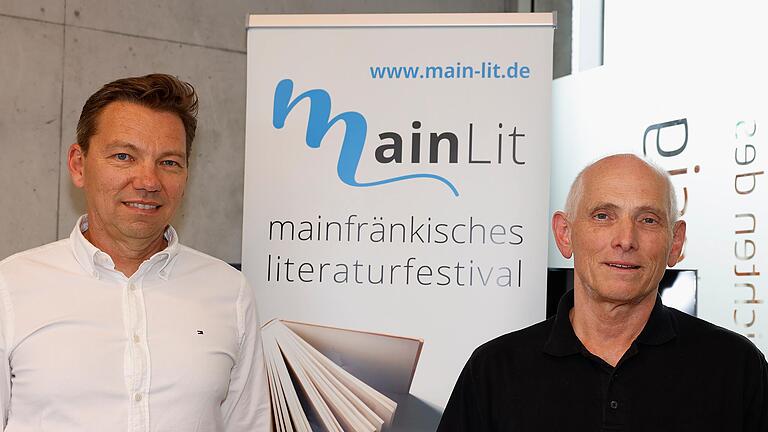 Die beiden Macher des Würzburger Literaturfestivals MainLit: Jochen Bähr und Wolfgang Heyder Die beiden Macher des Würzburger Literaturfestivals MainLit: Jochen Bähr und Wolfgang Heyder