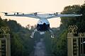 Testflüge der Flugtaxis von Volocopter       -  Eigentlich wollte Volocopter schon im Sommer zu den Olympischen Spielen Passagiere befördern. Nun hat das Unternehmen ganz andere Sorgen. (Archivbild)
