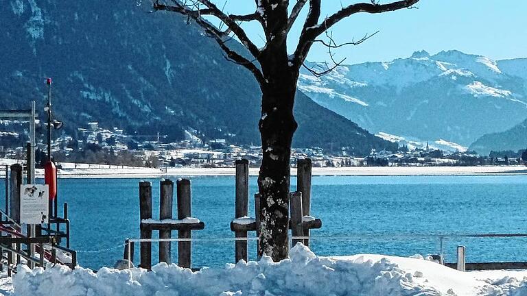 Blick auf den Achensee bei Pertisau.