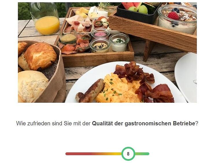 Eine von vielen Fragen des Haßberge-Checks: Wie gut ist die Gastronomie vor Ort?