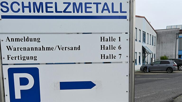 Das Gelände der Firma Schmelzmetall in Steinfeld-Hausen