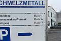 Das Gelände der Firma Schmelzmetall in Steinfeld-Hausen