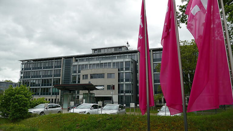 Der Telekom-Standort/T-Systems in der Gutenbergstraße 13 in Bamberg.