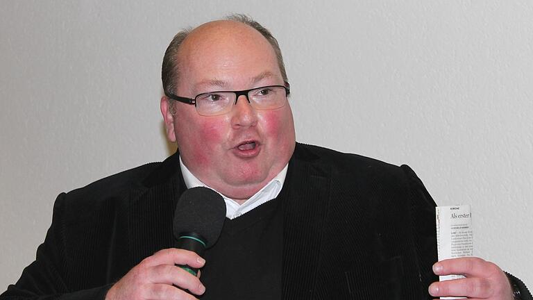 Stefan Gessner, hier bei einem Dekanatsempfang im Jahr 2016, wird neuer Dompfarrer in Würzburg. Stefan Gessner, hier bei einem Dekanatsempfang im Jahr 2016, wird neuer Dompfarrer in Würzburg.