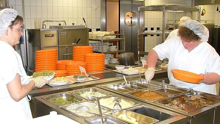 Die Küche im ehemaligen Karlstadter Krankenhaus auf einem Archivbild von 2006. Die Küche im ehemaligen Karlstadter Krankenhaus auf einem Archivbild von 2006. 