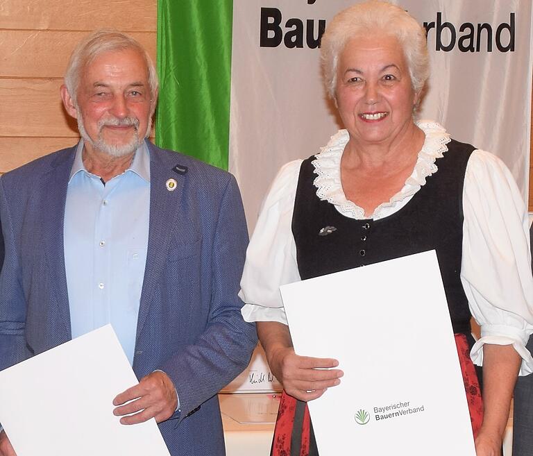 Günter und Gertrud Schwab sind seit 45 Jahren im Amt.
