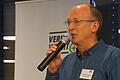 Mark Vollrath, Professor der Ingenieur- und Verkehrspsychologie an der Universität Braunschweig sprach am Freitagnachmittag auf der DVW-Fachtagung &bdquo;Drogenmissbrauch im Straßenverkehr&ldquo; im Konferenzzentrum Novum in der Schweinfurter Straße in Würzburg.