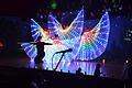 Beieindruckender Showtanz der NCC Garde: Ein LED-Tanz.       -  Beieindruckender Showtanz der NCC Garde: Ein LED-Tanz.