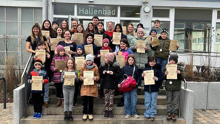 Gruppenfoto nach der Ortsverbandsmeisterschaft.