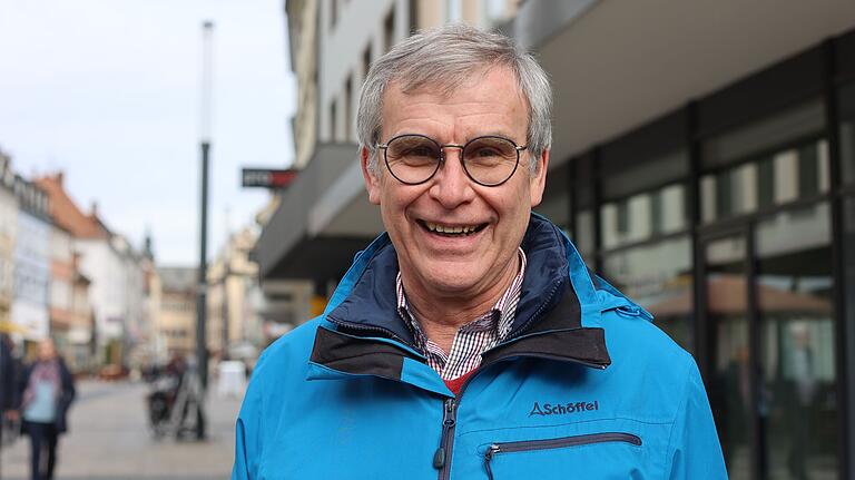 Peter Krenzer sagt, dass es im Landkreis Schweinfurt schöne Wander- und Radwege gibt.&nbsp;