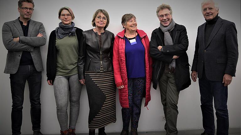 Das Team (von links): Christopher Knaus (Referent), Anne Stengel (Stellvertretende Vorsitzende), Eira Starke (Vorsitzende), Karin Jung (Referentin), Martin Lauter (Schatzmeister) und Bernd Schmidtchen (Geschäftsführer), Jörg Nellen (nicht abgebildet, Schriftführer).