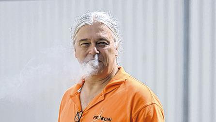 Ex-Prokon-Chef Carsten Rodbertus in Hamburg. : dpa