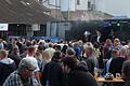 Zahlreiche Bier- und Musikliebhaber tummelten sich am Samstag im Hof der Marktheidenfelder Martinsbräu beim Open-Air-Abend.
