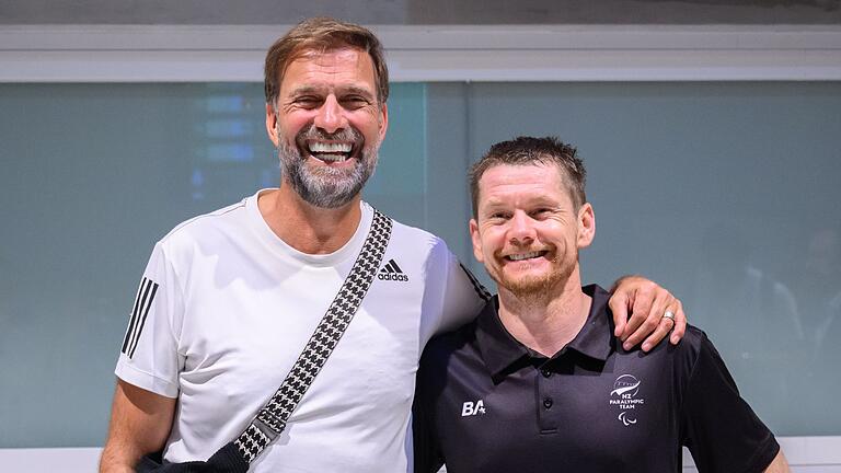 Paralympics Paris 2024 - Para Badminton - Seit 23 Jahren Freunde: Jürgen Klopp und Wojtek Czyz. Paralympics Paris 2024 - Para Badminton - Seit 23 Jahren Freunde: Jürgen Klopp und Wojtek Czyz.