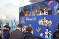 Schneewittchen, Donald Duck, Bambi oder Aladin waren als Hommage an Walt Disney beim Sömmersdorfer Faschingszug zu sehen.