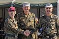 Brigadegeneral Michael Matz (Mitte) hat das Kommando für Lehre/ Ausbildung an der Infanterieschule sowie das Amt des Standortältesten von Oberst Stefan Leonhard (rechts) an Oberst Andreas Reyer (links) übergeben.&#160;&#160;       -  Brigadegeneral Michael Matz (Mitte) hat das Kommando für Lehre/ Ausbildung an der Infanterieschule sowie das Amt des Standortältesten von Oberst Stefan Leonhard (rechts) an Oberst Andreas Reyer (links) übergeben.&#160;&#160;