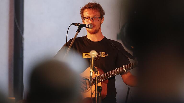 Hannes Wittmer, hier noch als Spaceman Spiff, beim Festakt 30 Jahre Cairo in Würzburg im vergangenen Jahr.