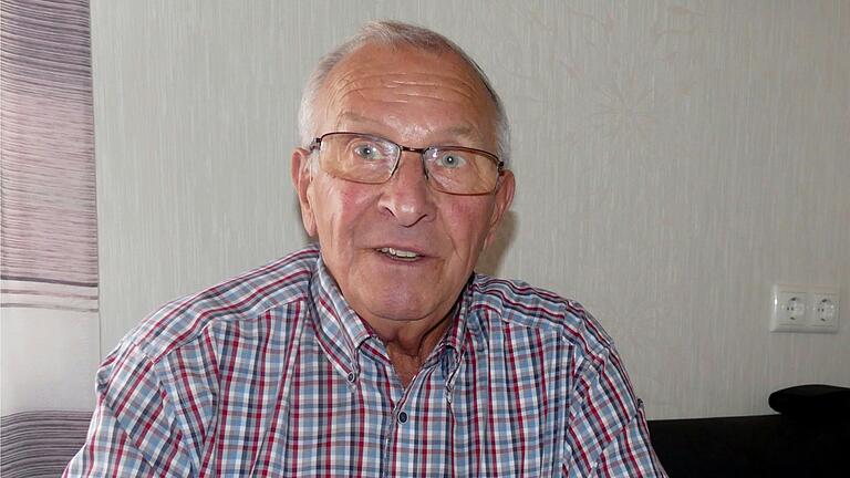 Helmut Schleyer an seinem 75. Geburtstag.