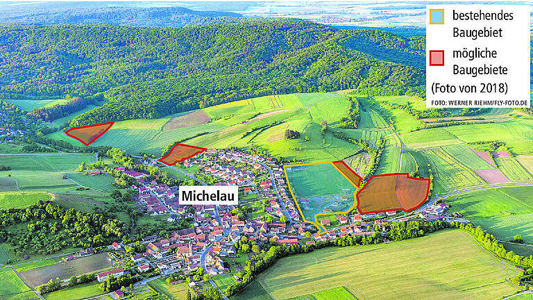 Unser Dorf soll größer, nicht schöner werden: Michelau im Steigerwald plant Flächenfraß im großen Stil