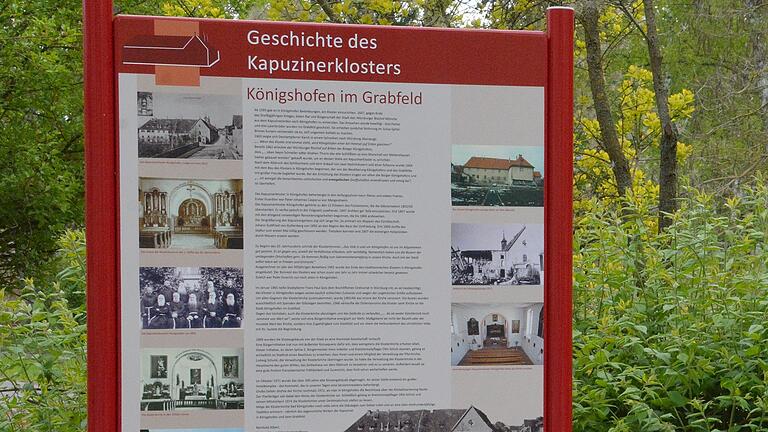 Mit finanzieller Unterstützung der Allian Grabfeldgau wurde diese Tafel an der Klosterkirche in Bad Königshofen erstellt. Mit finanzieller Unterstützung der Allian Grabfeldgau wurde diese Tafel an der Klosterkirche in Bad Königshofen erstellt.