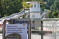 Das Freibad Karlstadt war am Dienstag vorübergehend gesperrt.