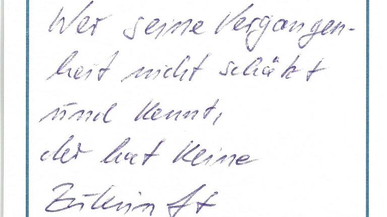 Auf einem Bierdeckel hat der Dettelbacher Bürgermeisterkandidat der SPD, Joachim Beck, sein Wahlmotto geschrieben. Auf einem Bierdeckel hat der Dettelbacher Bürgermeisterkandidat der SPD, Joachim Beck, sein Wahlmotto geschrieben.