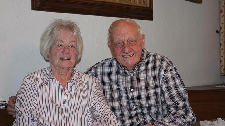 Ursula und Walter Rösner bei der Diamantenen Hochzeit 2018. Ursula und Walter Rösner bei der Diamantenen Hochzeit 2018.