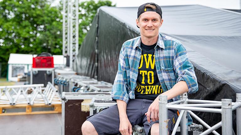 Ab geht die Lutzi-Veranstalter Christian Stahl beim Festival in Rottershausen im vergangenen Jahr. Ab geht die Lutzi-Veranstalter Christian Stahl beim Festival in Rottershausen im vergangenen Jahr. 