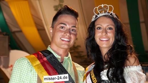 Bald Miss Germany 2013?       -  Natascha Faustka wurde Miss Spessart 2011. Auf dem Bild posiert sie mit Dominic Fischer, Mister Spessart 2011.