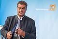 Äußerte sich am Dienstag in München zum Fall Aiwanger: Bayerns Ministerpräsident Markus Söder (CSU).