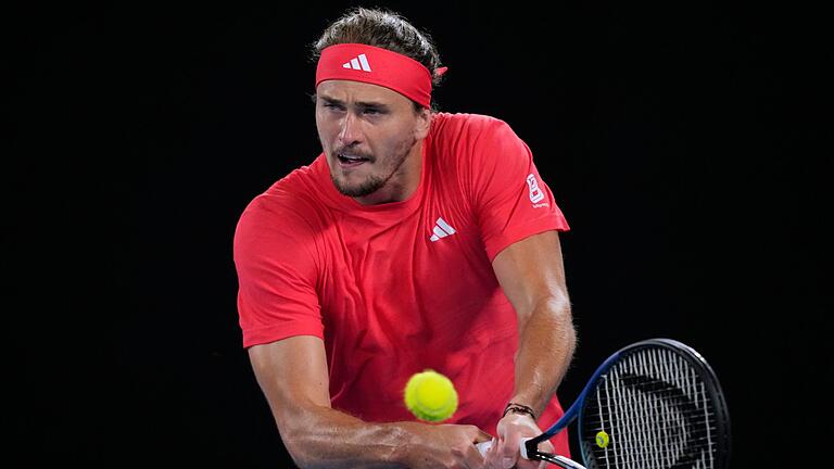 Australian Open       -  Alexander Zverev will seine Haare nicht so schnell abschneiden.