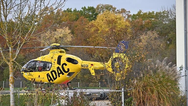 Er flog 2020 die meisten Einsätze in Bayern: der an der Main-Klinik Ochsenfurt stationierte Rettungshubschrauber 'Christoph 18'.