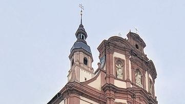 Die Peterkirche in Würzburg.