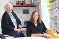 Die Vorsitzende des Fördervereins Astrid Glos hat 16 Jahre mit Hanne Weydt vertrauensvoll zusammengearbeitet.