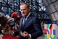 Polens Ministerpräsident Donald Tusk       -  Polens Ministerpräsident Donald Tusk weiß, was auf seine Regierung zukommt: Er war 2014 bis 2019 hauptamtlicher EU-Ratspräsident. (Archivbild)