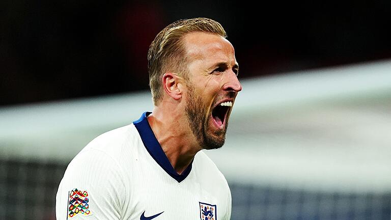 England - Finnland - Harry Kane bejubelt eines seiner zwei Tore im 100. Länderspiel. England - Finnland - Harry Kane bejubelt eines seiner zwei Tore im 100. Länderspiel.