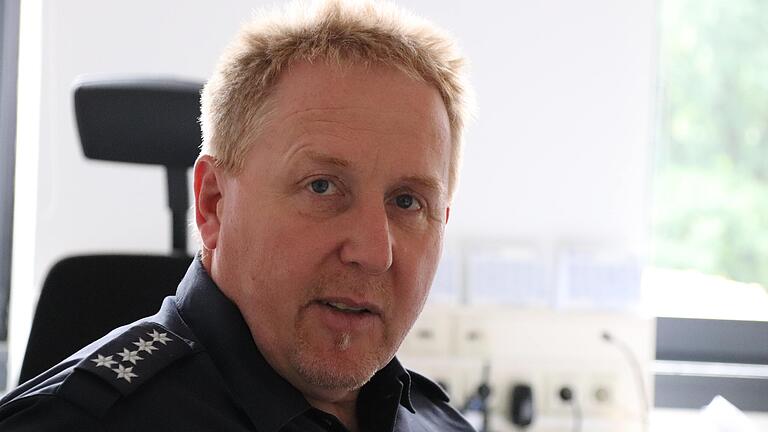 Wolfgang Remelka, Leiter der Polizeiinspektion Lohr.