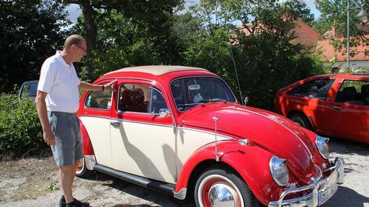 Weckte bei Hans-Peter Wild Jugenderinnerungen: Der VW Käfer.