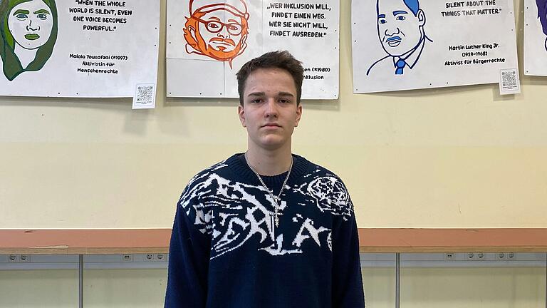 Christopher Mazkiw (18) aus Maßbach will eine starke linke Opposition. Christopher Mazkiw (18) aus Maßbach will eine starke linke Opposition.