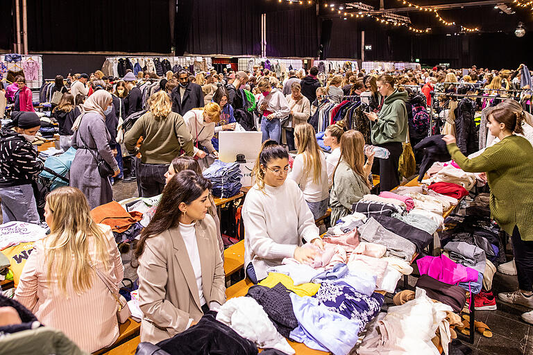 Die Posthalle ist für Veranstaltungen jeglicher Art immer ein Besuchermagnet, so wie hier beim Fashion Flohmarkt im Oktober.