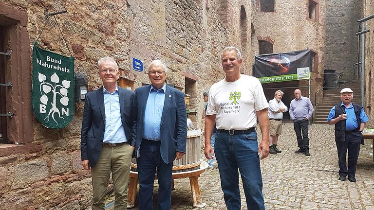 Weiger und Zang auf Erkundungstour beim Fest auf der Trimburg       -  Weiger und Zang auf Erkundungstour beim Fest auf der Trimburg