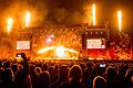 Spektakel ja, Risiko nein: Beim Summer Breeze Open Air wird Sicherheit großgeschrieben. Australiens Metalcore-Export Parkway Drive darf trotzdem mächtig zündeln.
