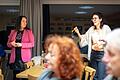 Die Gemeinderätinnen Nina Köberich (Grüne) und Barbara Ullrich (CSU) luden die Bürgerinnen und Bürger am Mittwochabend zur Gespächsrunde ins Sportheim ein.