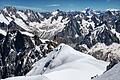 Suche nach vermissten Deutschen am Mont Blanc geht weiter       -  Am Mont Blanc verunglücken immer wieder Bergsteiger (Archivfoto).