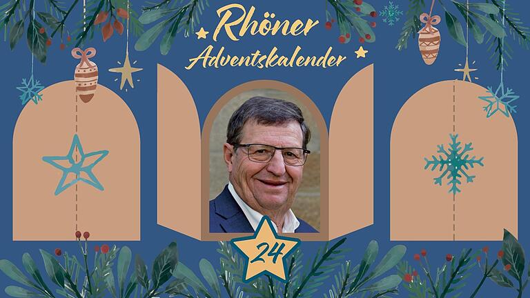 Türchen 24 im Rhöner Adventskalender: Josef Demar und der Hanomag-Bulldog im Kreise der Brüder