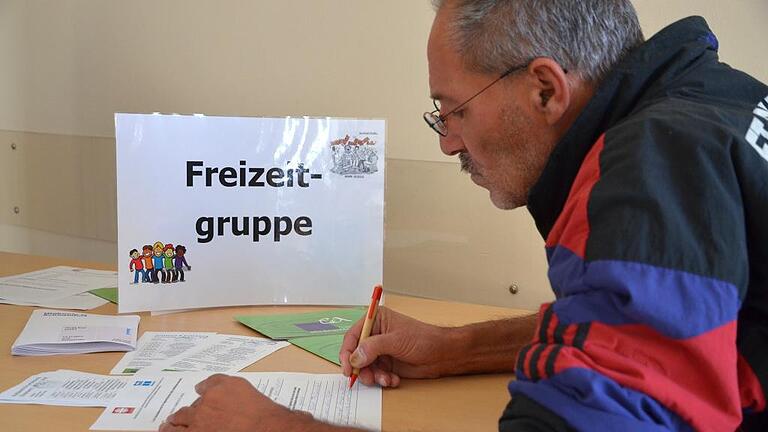Infoveranstaltung zum Ehrenamt in der ErstaufnahmeeinrichtungCaritas Diakonie Ehrenamtlich Asyl Asylsozialberatung